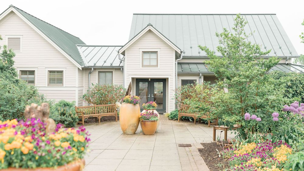 The Pavilion entrance in Spring. (Lindsey Rickards Photography) Click to Enlarge The Pavilion entrance in Spring. (Lindsey Rickards Photography)