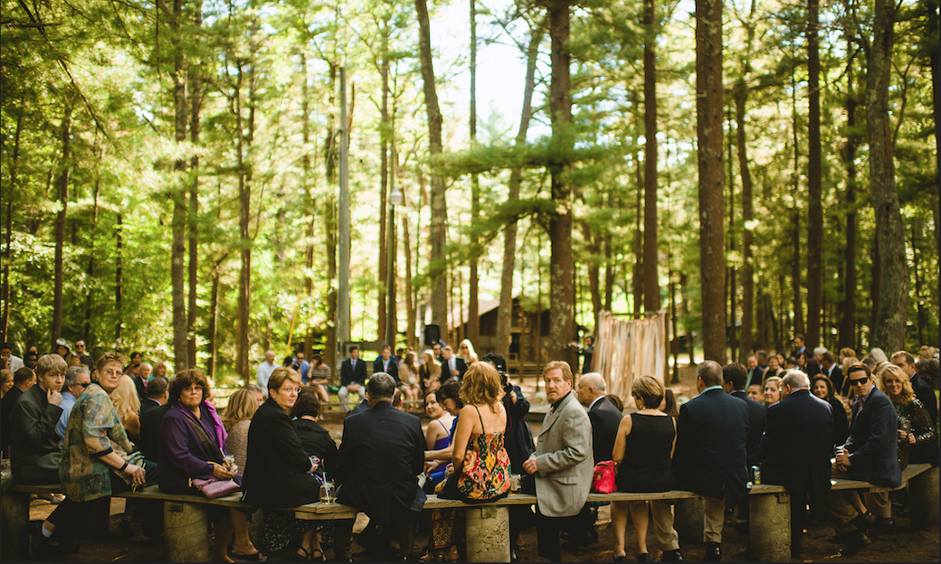 New England Summer Camp Venues for a Perfect Nontraditional Wedding Weekend