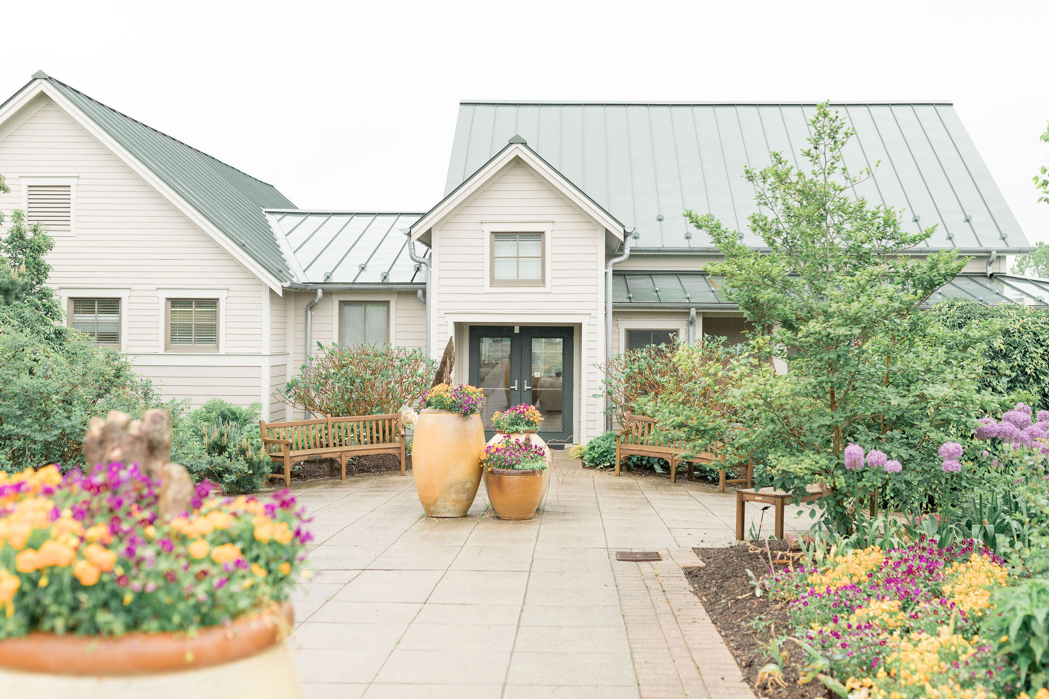 Unique Virginia Garden Wedding Venue   Kelsey   Jake Hahn Horticulture Garden Wedding 191 