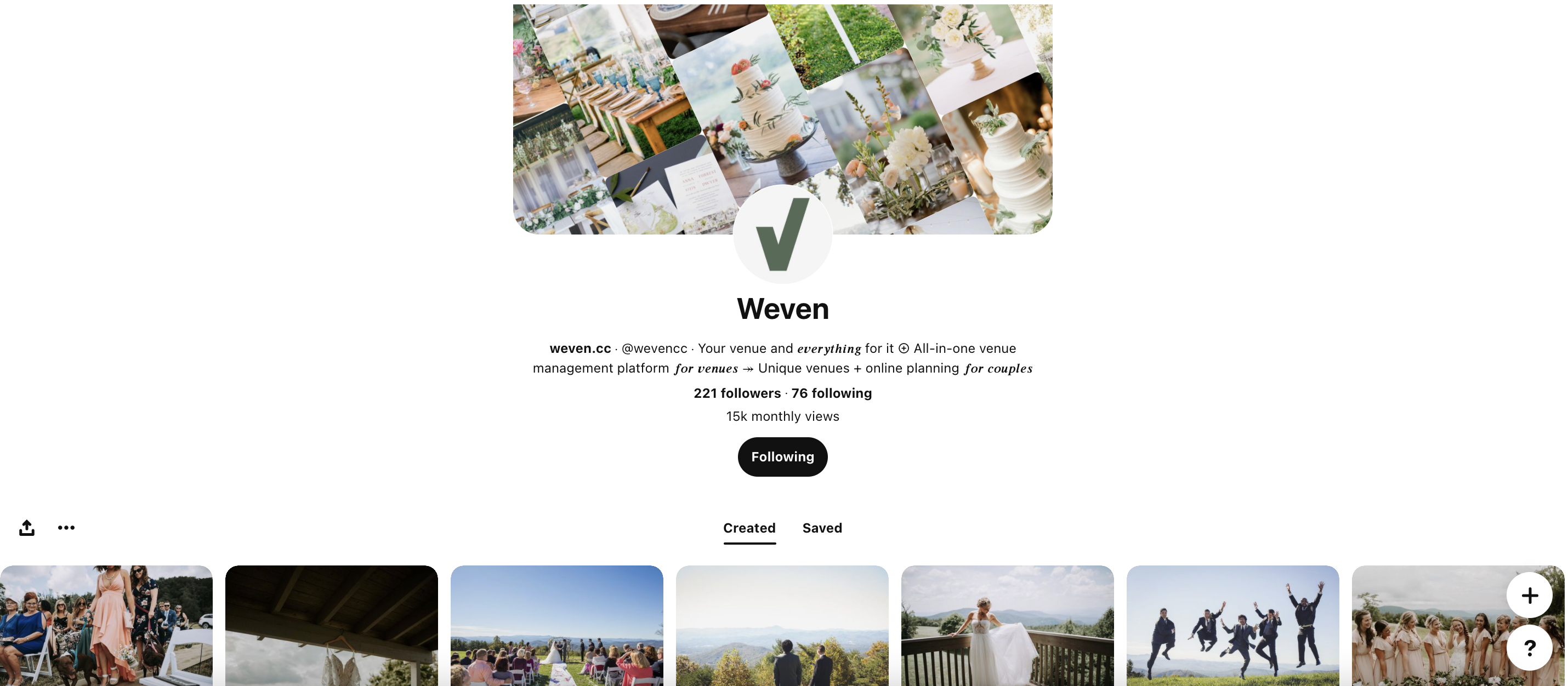 Weven Pinterest